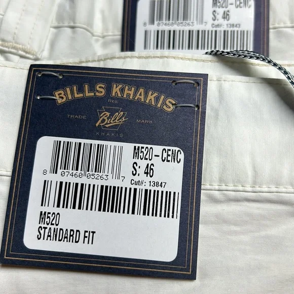 Bills Khakis part Bermuda short part beach short cotton and nylon size 44 46 USA - Picture 3 of 17